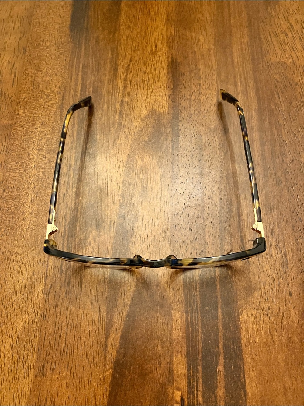 Warby Parker Percey in Violet Magnolia with Shiny Gold Endcaps - Picture 2 of 9